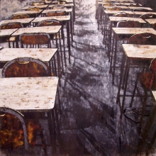 《日光浴》194x194cm 2010-大美無言藝術空間